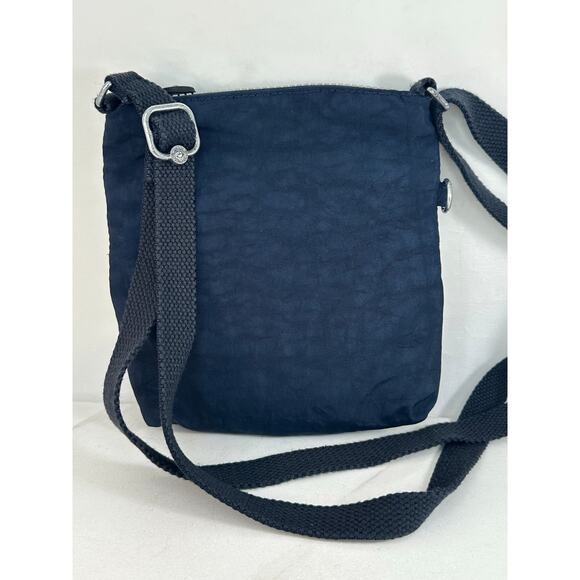 Kipling Navy Nylon Crossbody Bag Preowned - Picture 4 of 6